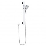 Kara Chrome Round Hand Shower On Rail